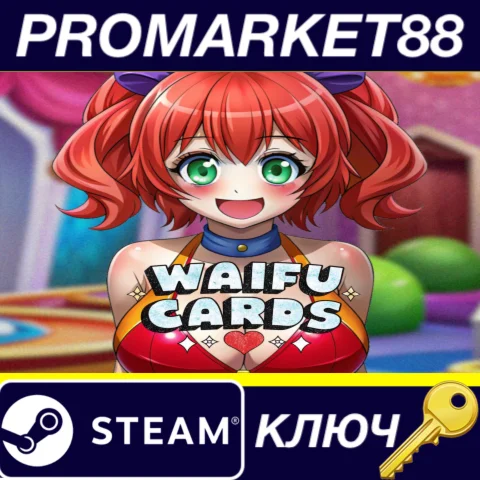 Waifu Cards Steam КЛЮЧ GLOBAL