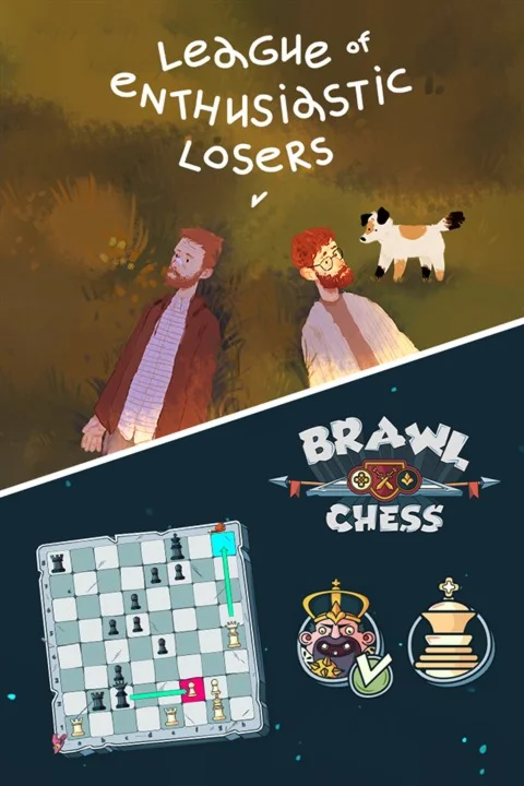  League of Enthusiastic Losers + Brawl Chess Xbox