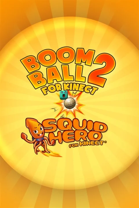  Пакет для Kinect: Boom Ball 2 + Squid Hero Xbox