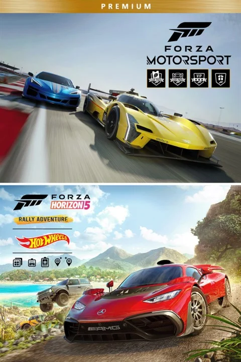  Forza Motorsport and Forza Horizon 5 Premium Edi Xbox