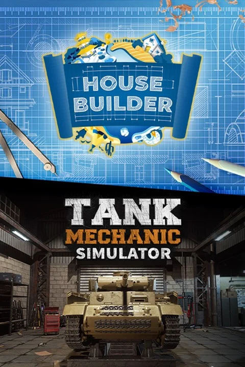  House Builder & Tank Mechanic Simulator Xbox