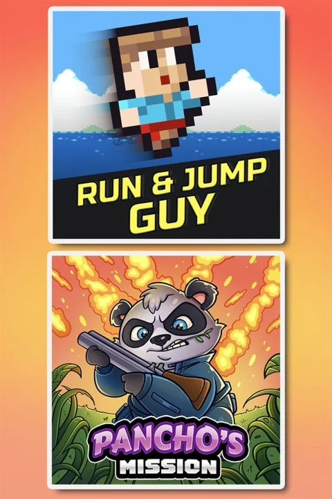  Indie Platformer Bundle: Run & Jump Guy + Pancho Xbox