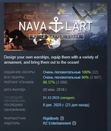 Naval Art \ NavalArt АВТОДОСТАВКА STEAM GIFT РОССИЯ