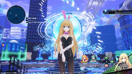 Neptunia Virtual Stars - Bunny Outfit: Goddess Set DLC