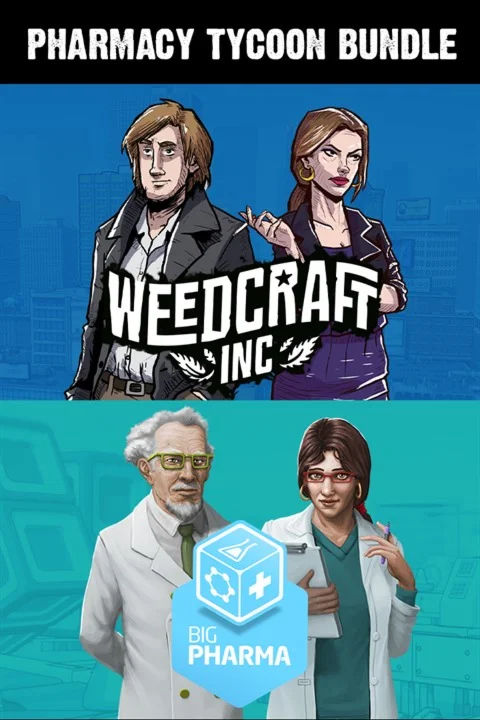  Weedcraft Inc & Big Pharm Pharmacy Tycoon Bundle Xbox