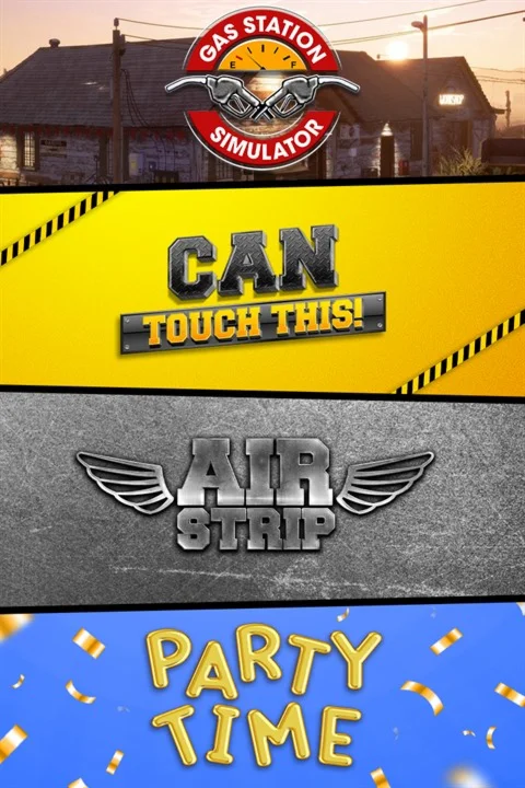  Gas Station Simulator, Airstrip DLC, Can Touch T Xbox