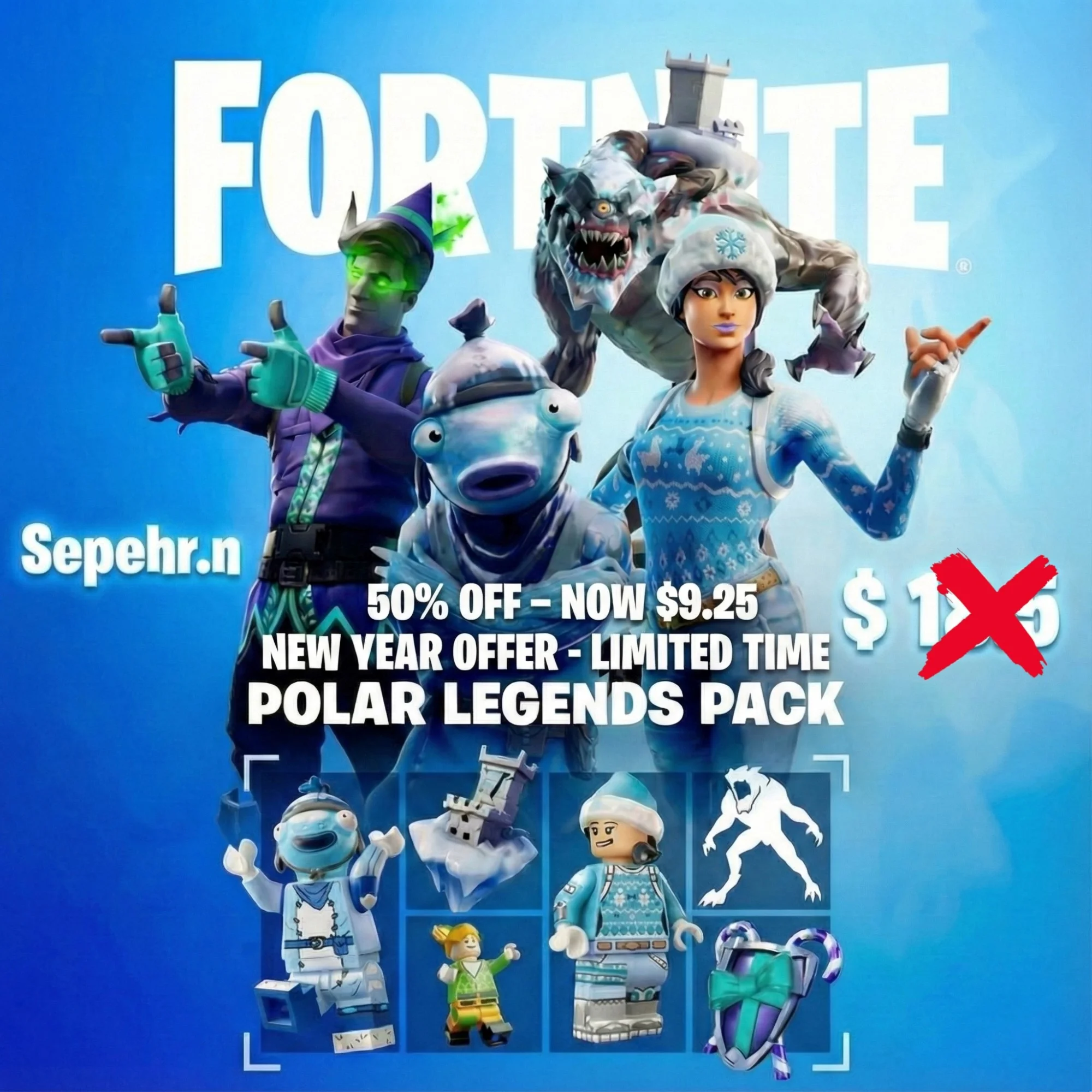 Fortnite Polar Legends Pack