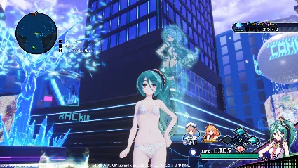 Neptunia Virtual Stars - Swimsuit Outfit: V-Idol Set DL