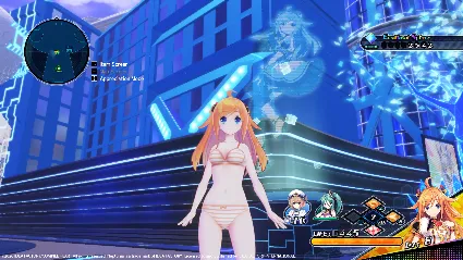 Neptunia Virtual Stars - Swimsuit Outfit: V-Idol Set DL