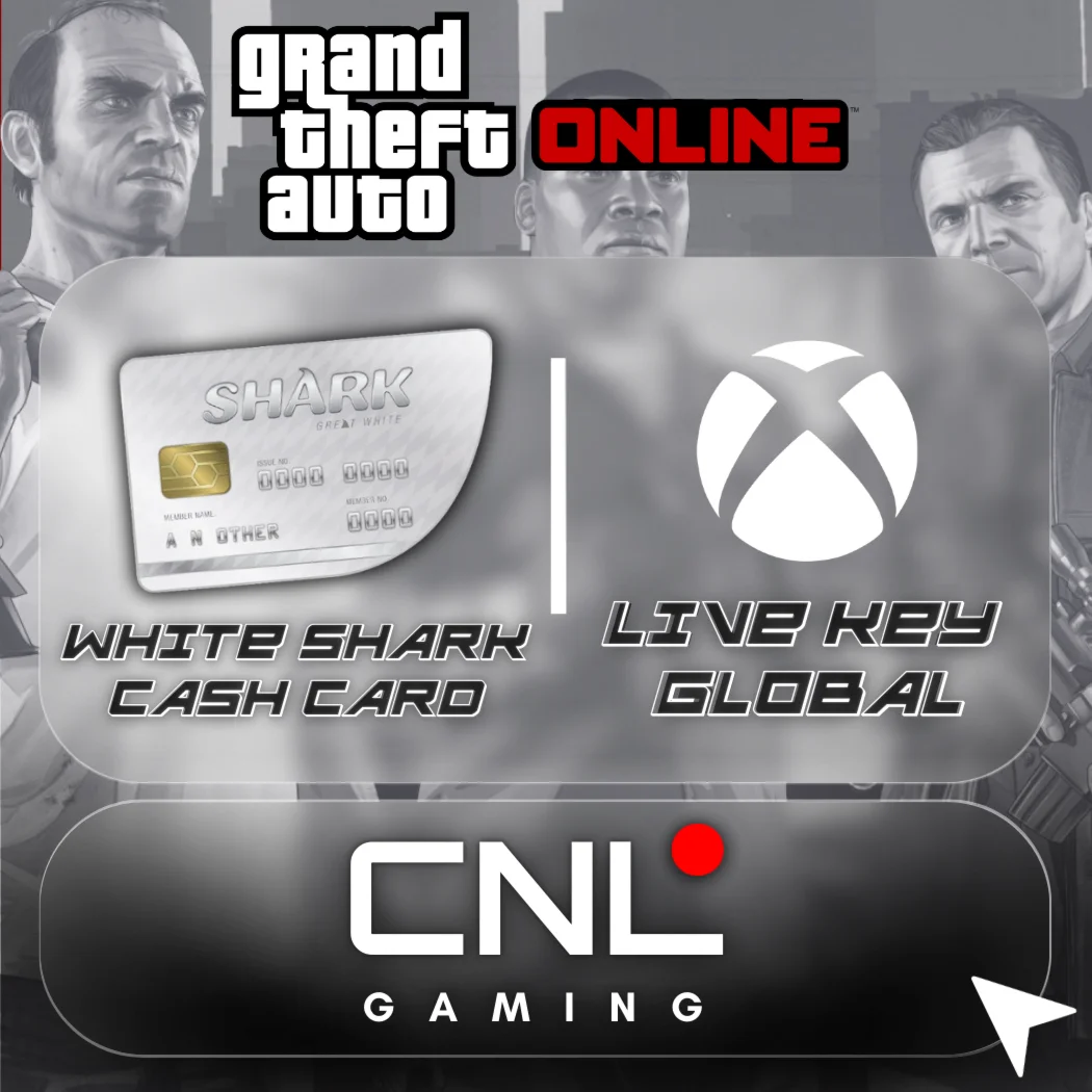 24/7 АВТО | GTA ONLINE White Shark Cash Card [Xbox]