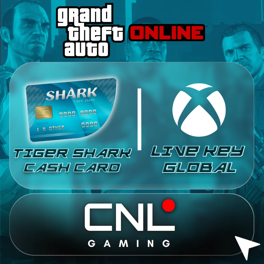 24/7 АВТО | GTA ONLINE Tiger Shark Cash Card [Xbox]
