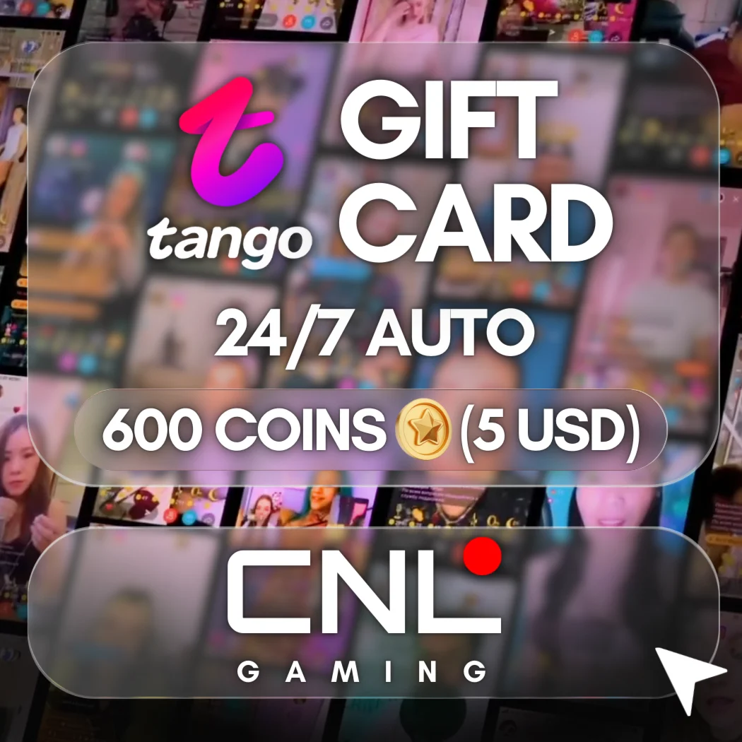 24/7 AUTO | TANGO 600 Coins [5 USD] (Gift Card)