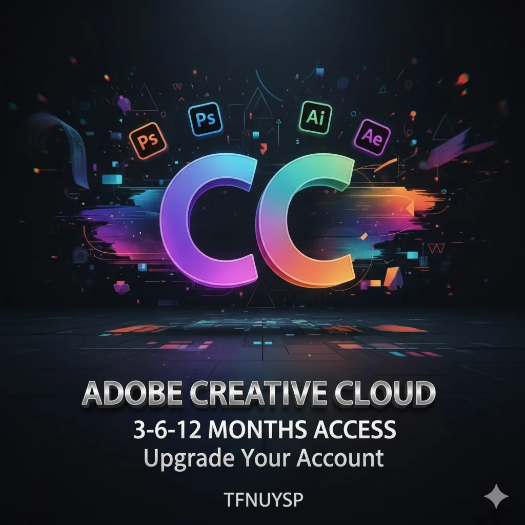 ✨ Adobe Creative Cloud 3–6–12 мес | Ваш аккаунт