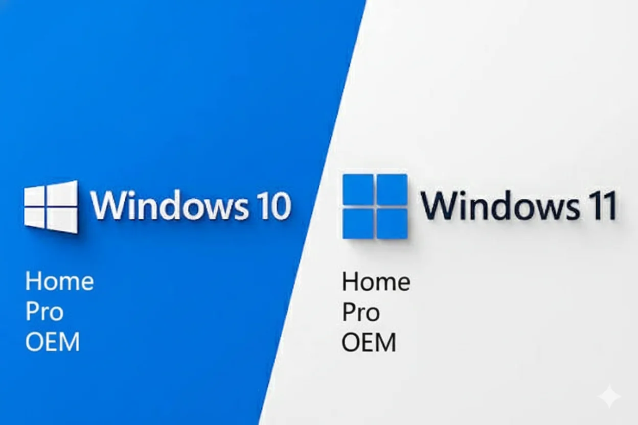 Windows 10 / 11 (Pro и Home) OEM / RTAIL