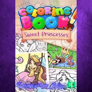 ️Coloring Book Sweet Princesses XBOX DLC