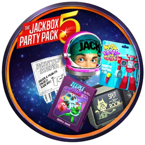 The Jackbox Party Pack 5 +GAMES ®✔️Steam (GLOBAL)🌍