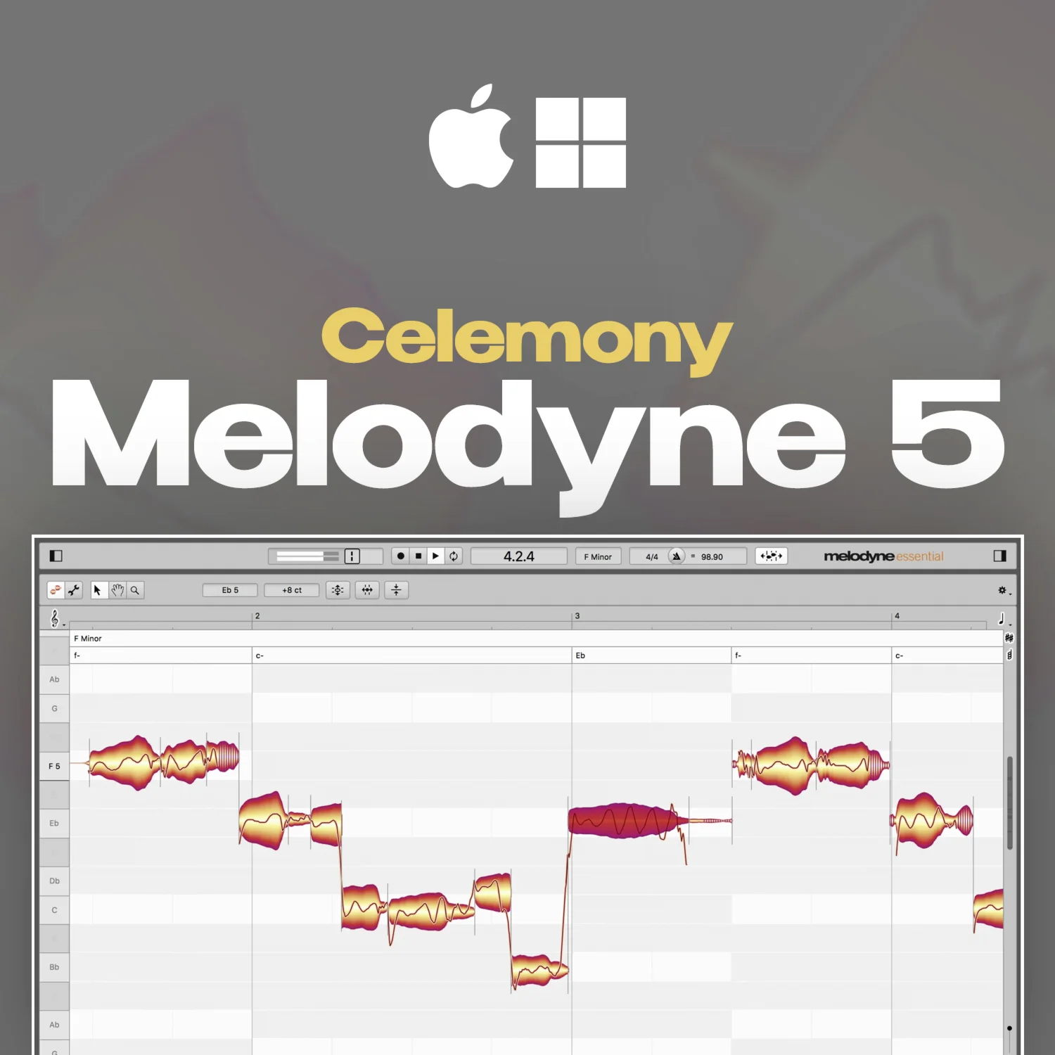 Melodyne 5 Essential от Celemony | АВТОДОСТАВКА 24/7