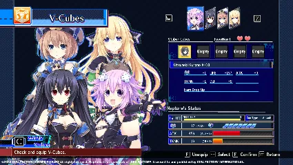 Neptunia Virtual Stars - Electronic Fairy Project x Kok