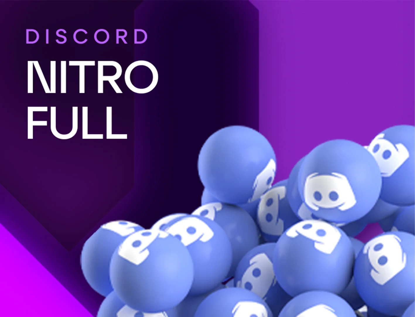 Discord Nitro Full/ Basic — 1-12 мес | Любой аккаунт