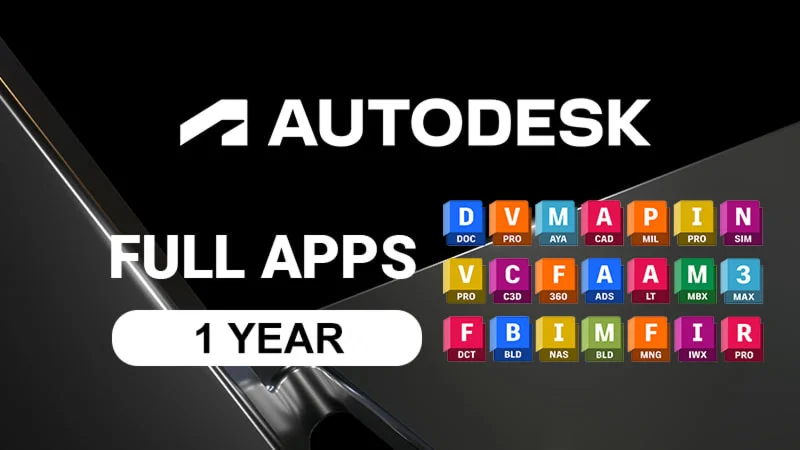 AUTODESK All Apps 6 Месяцев Подписки По Вашему Email