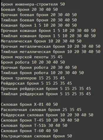Build TOP armor with modifications &amp; stars to choose