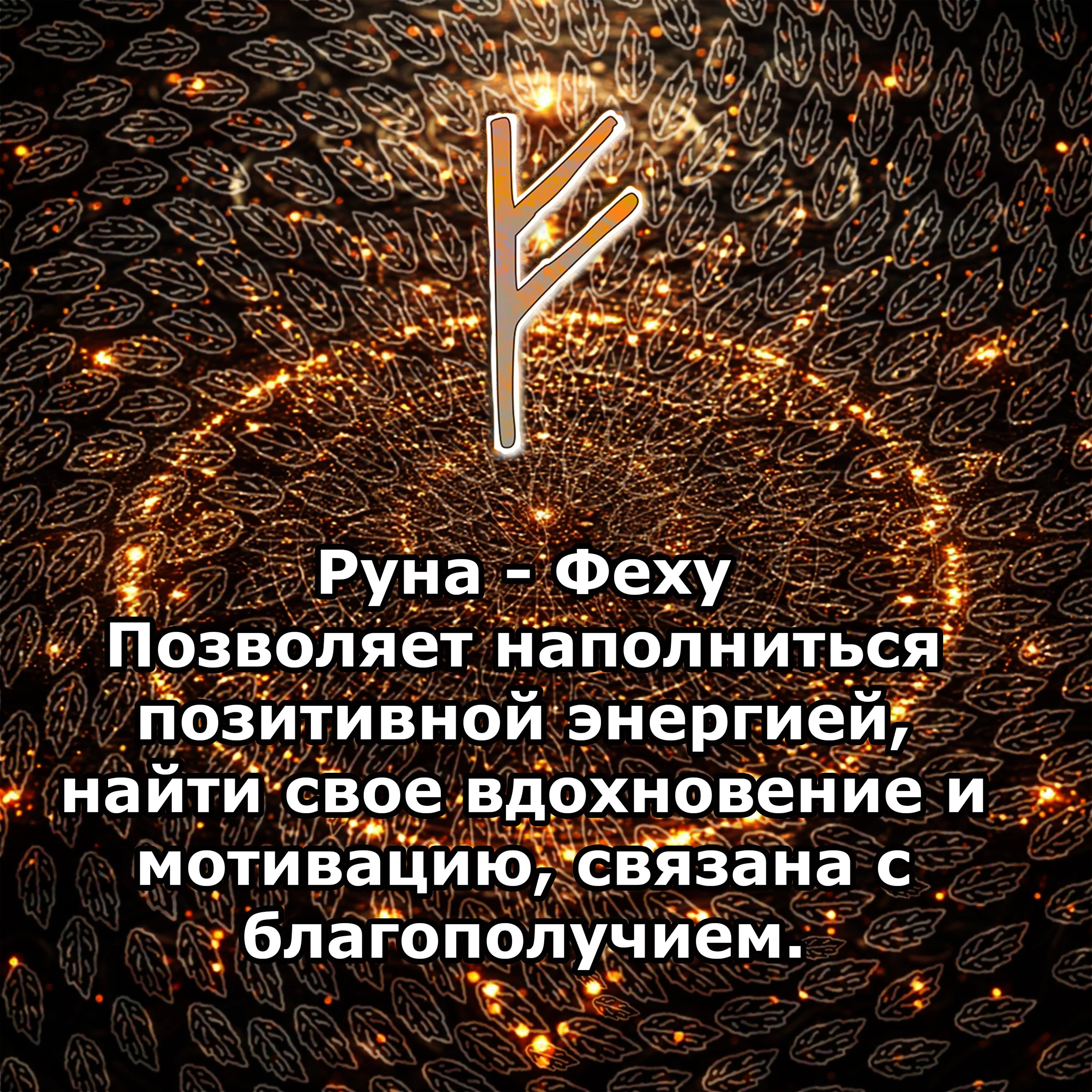 Медитация - Руна Феху (Вибрация Руны)