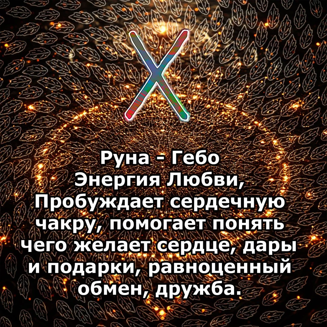 Медитация - Руна Гебо (Вибрация Руны)