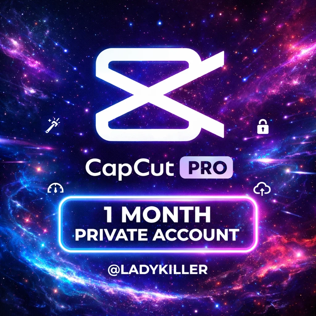 CapCut Pro – 1 месяц, личный аккаунт