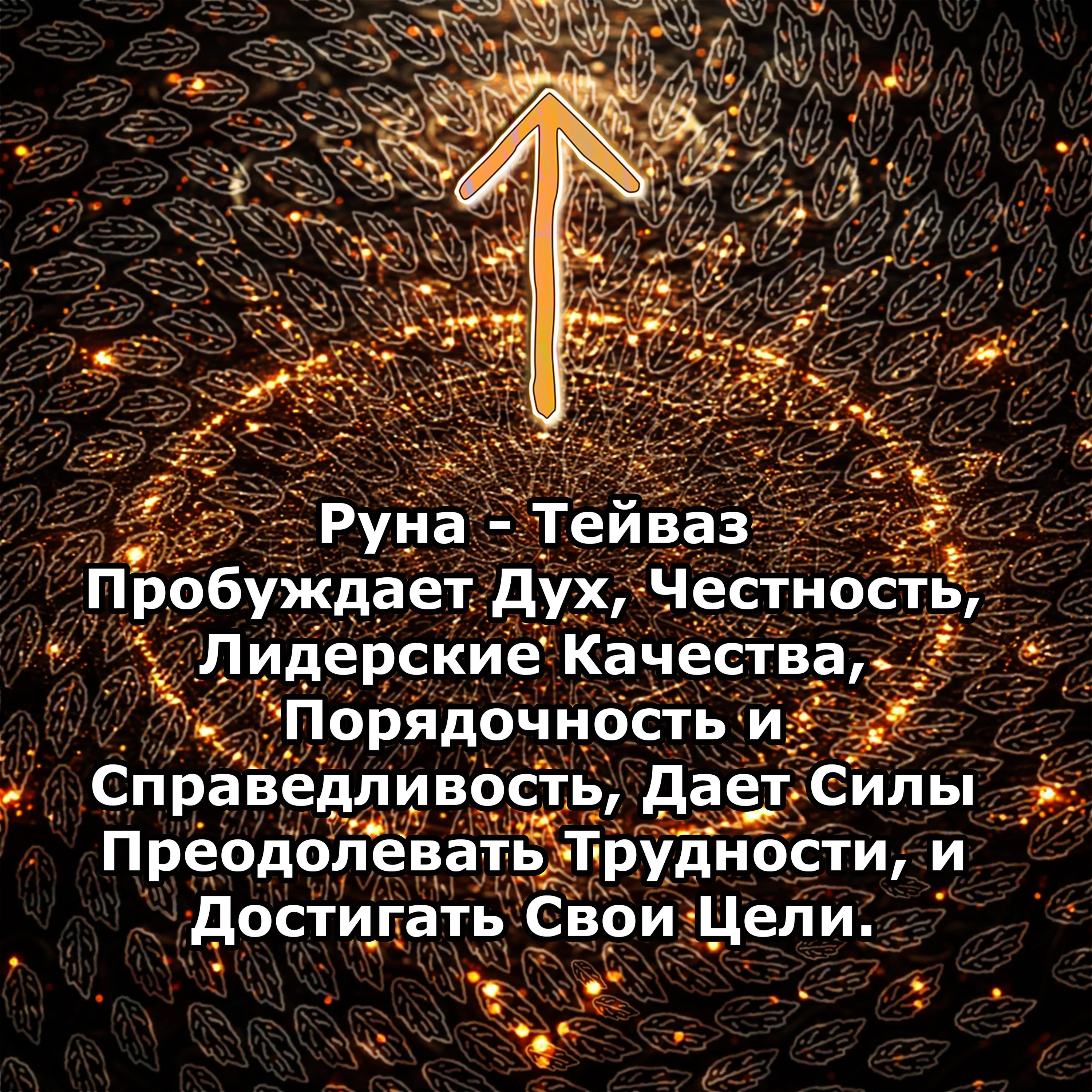 Медитация - Руна Тейваз (Вибрация Руны)