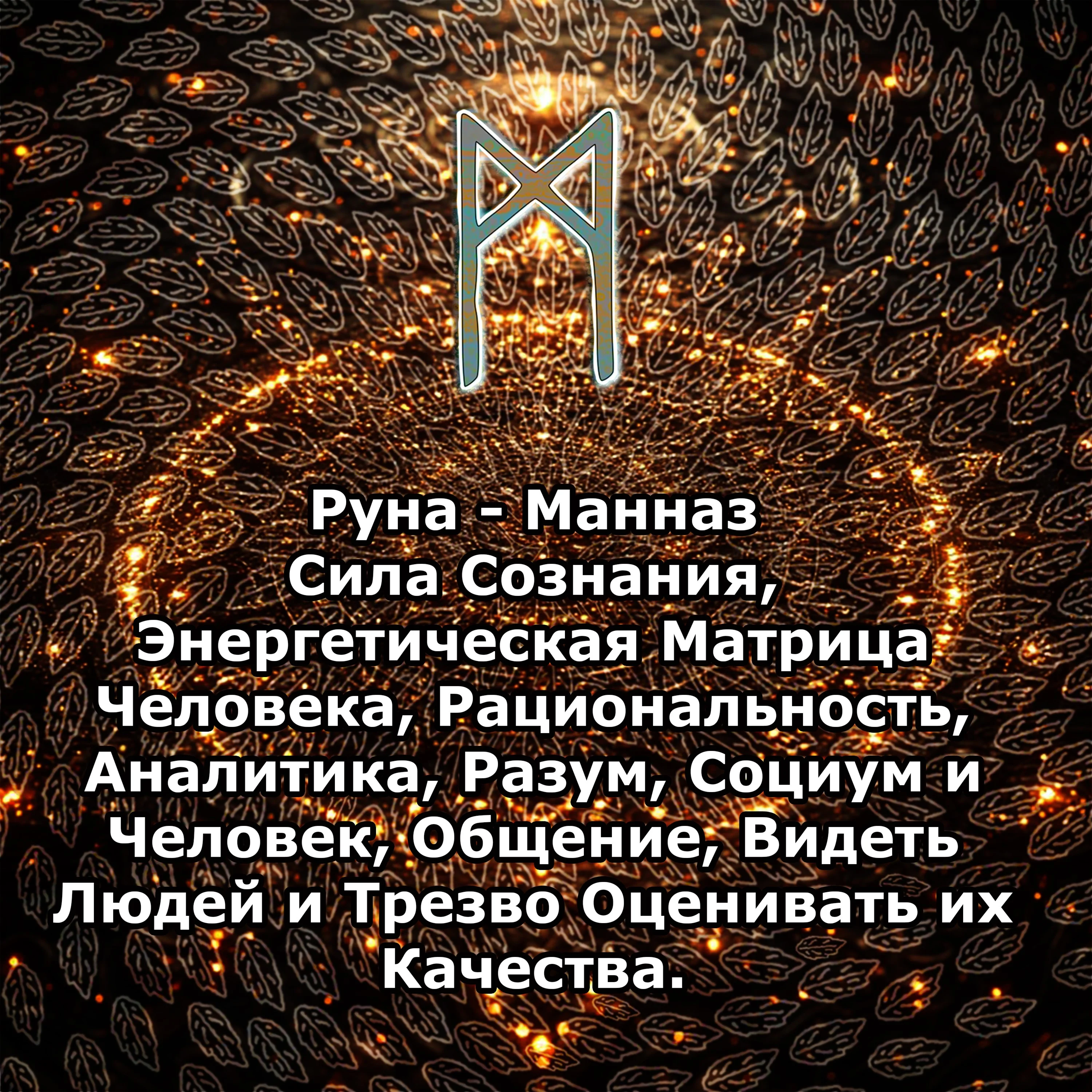 Медитация - Руна Манназ (Вибрация Руны)