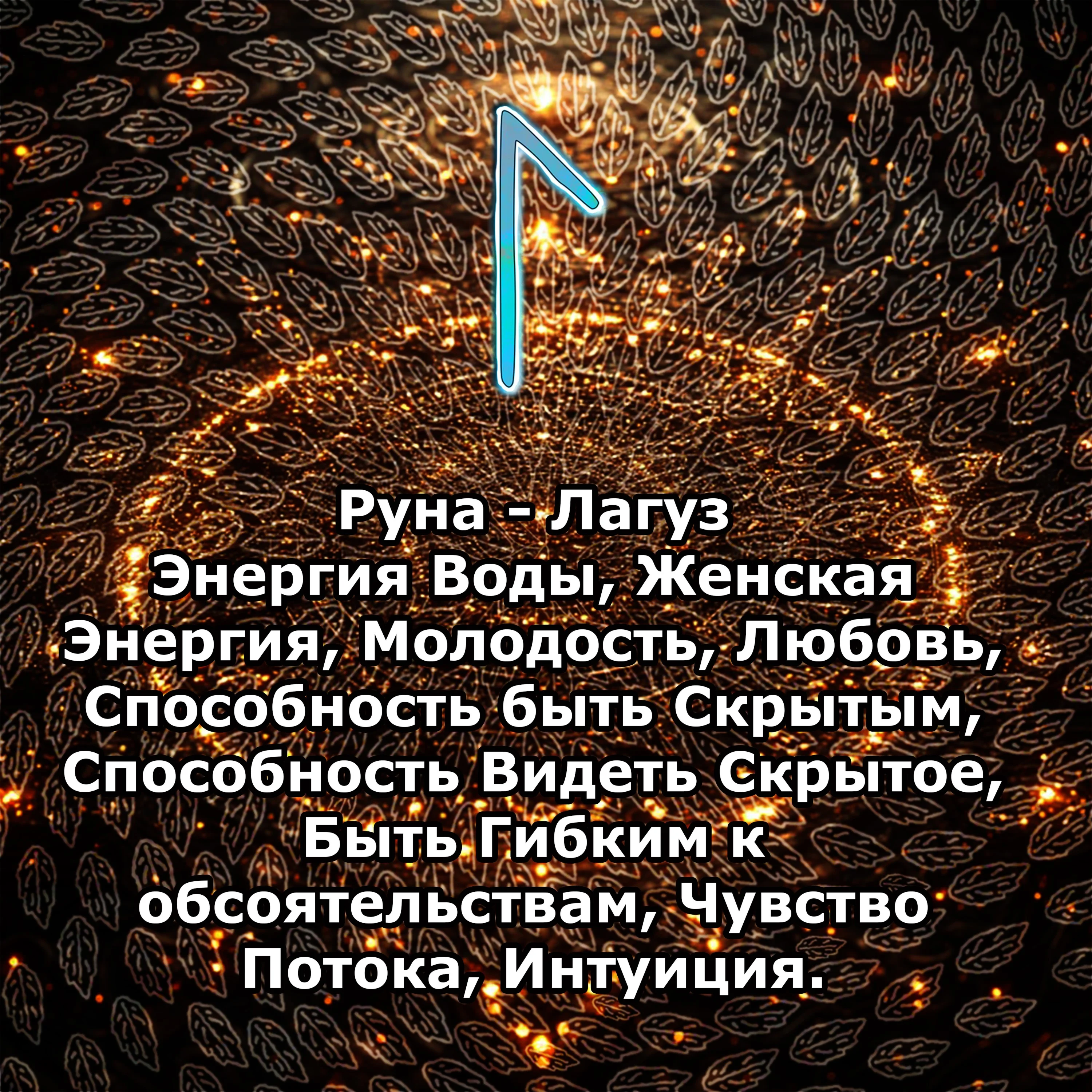 Медитация - Руна Лагуз (Вибрация Руны)