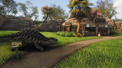 Lawn Mowing Simulator - Dino Safari DLC Steam КЛЮЧ