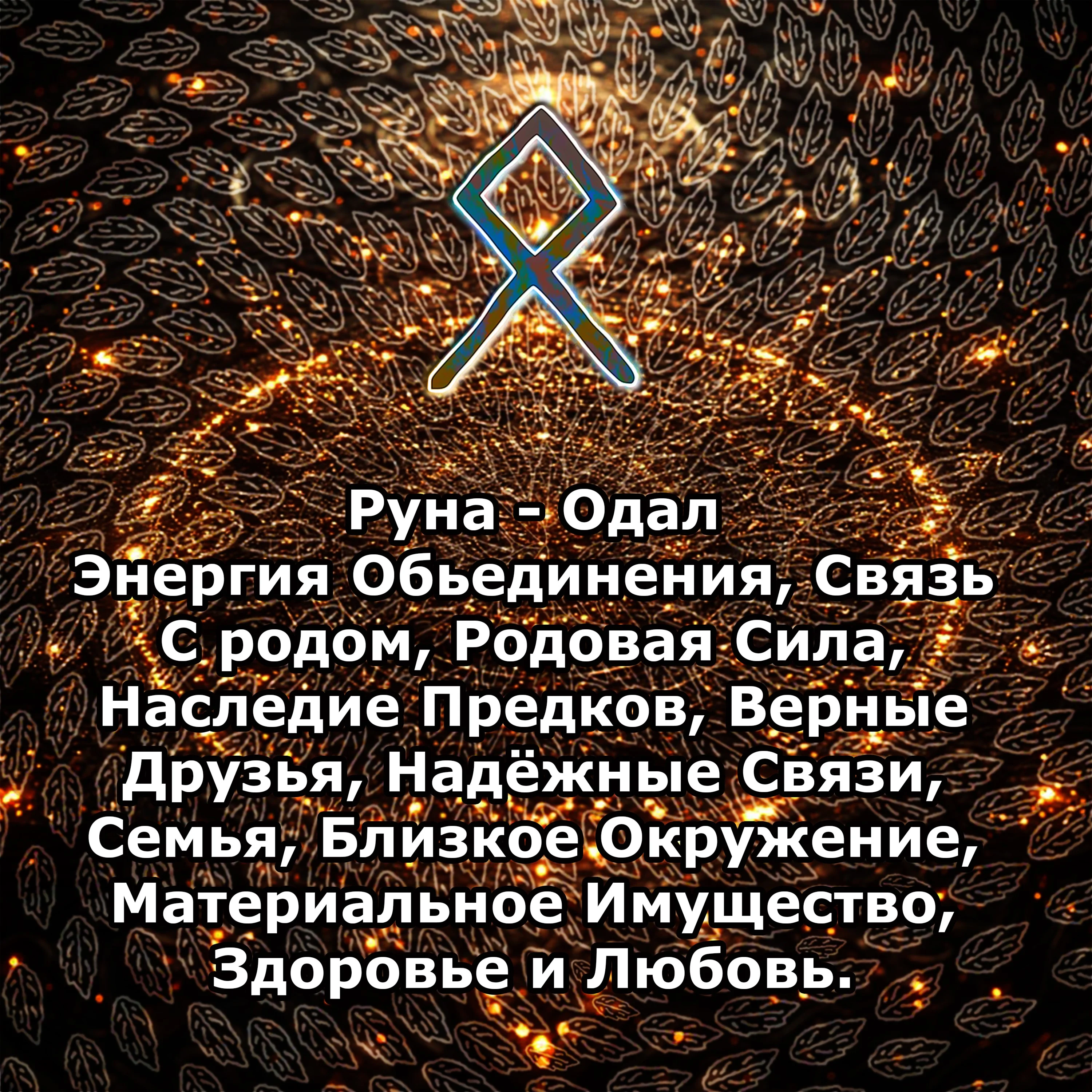 Медитация - Руна Одал (Вибрация Руны)