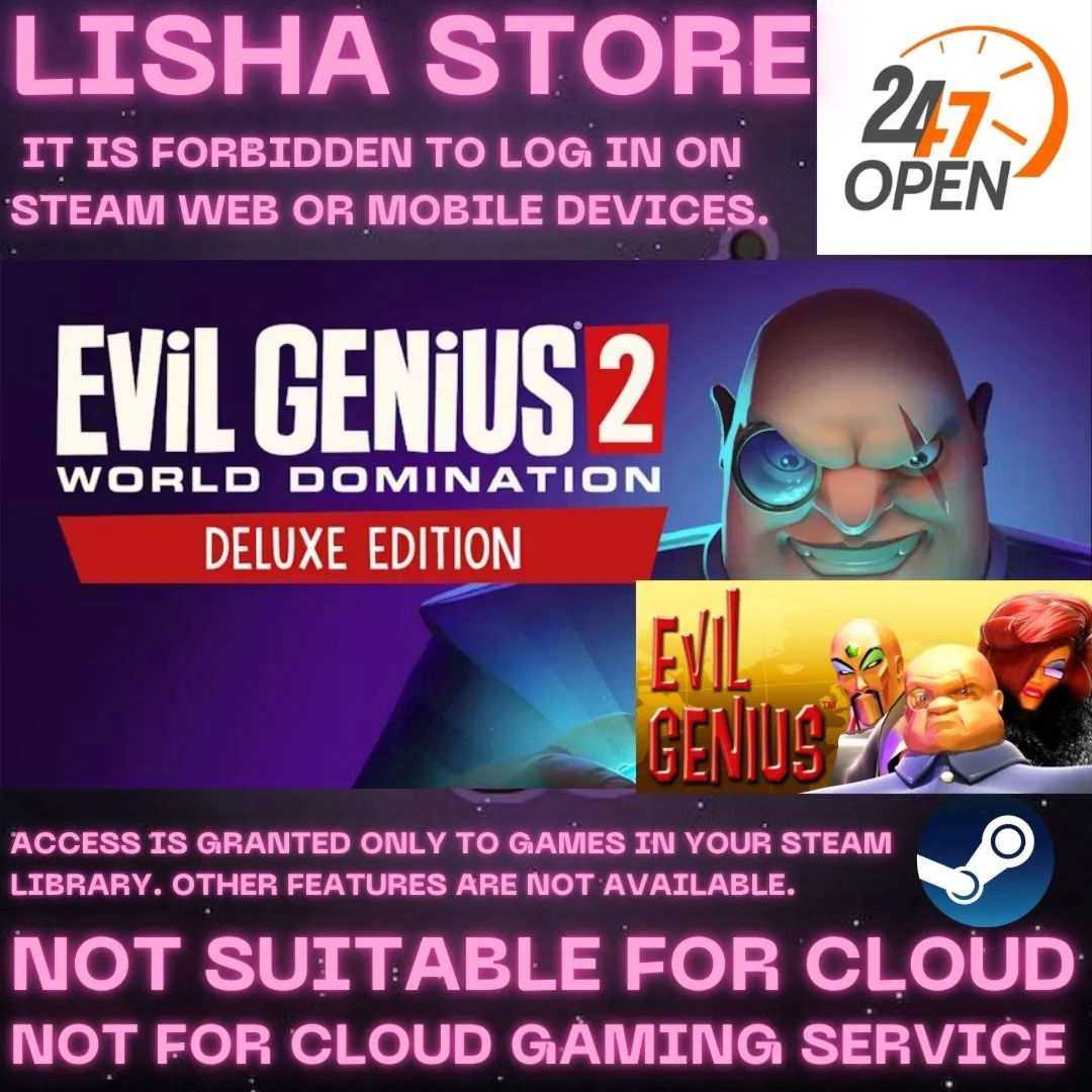 Evil Genius 1 + 2 Deluxe Edition На 30 или 90 дней