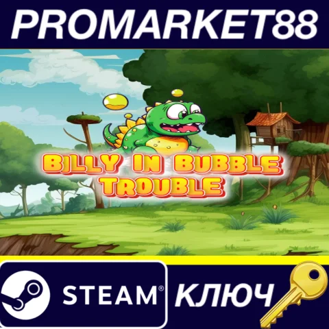 Billy in Bubble Trouble Steam КЛЮЧ GLOBAL