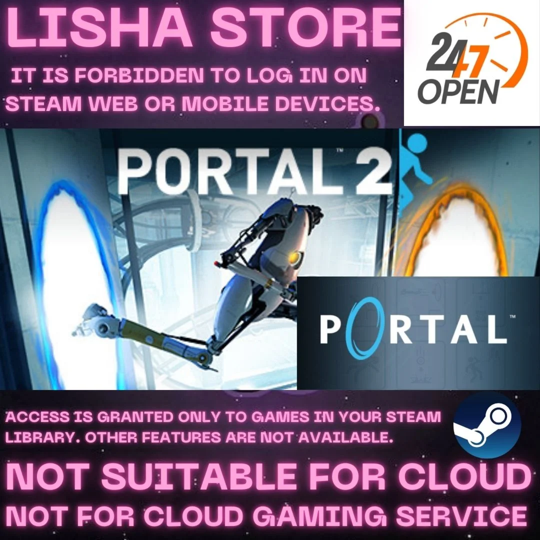 Portal Bundle 1 + 2 Стим Оффлайн На 90 дней
