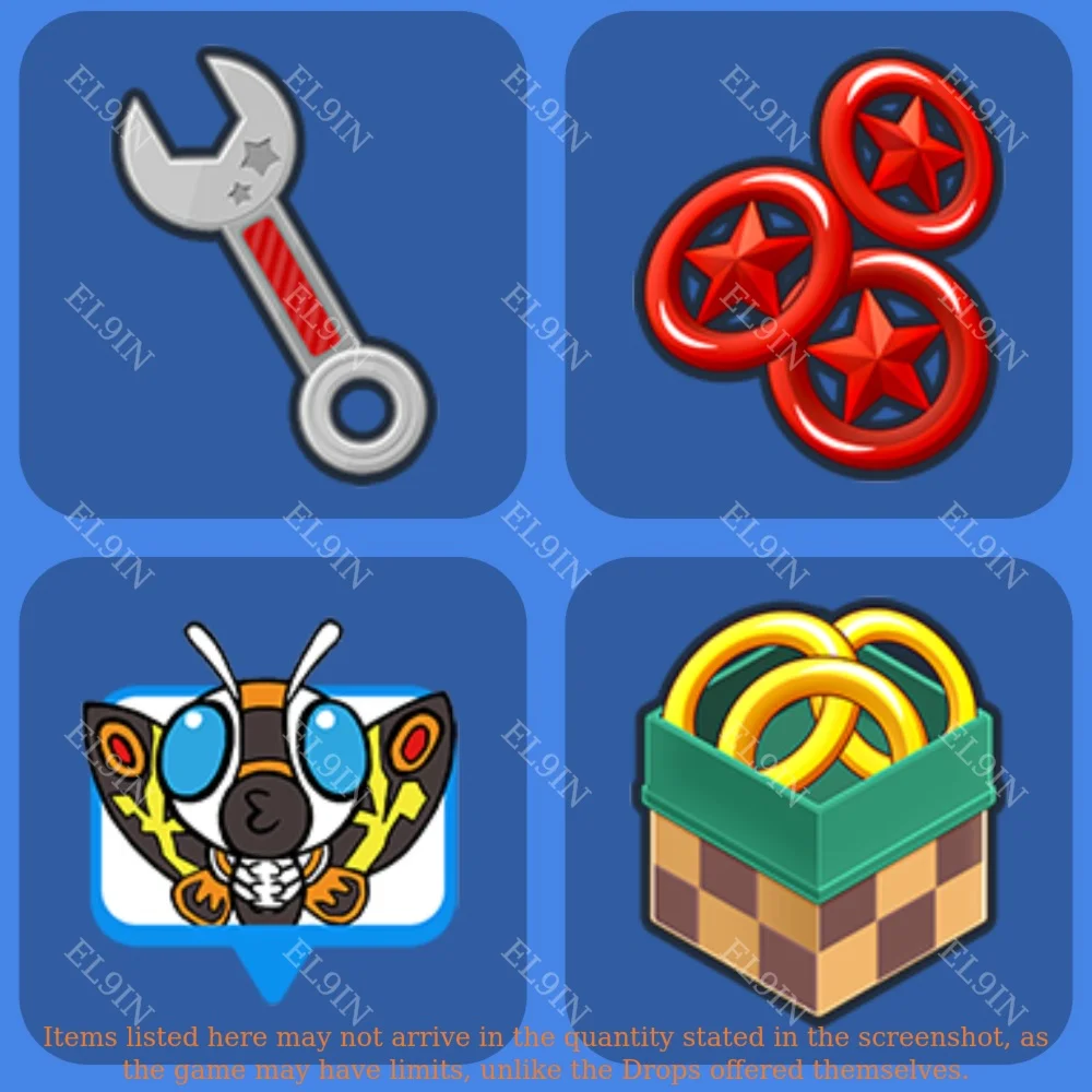 🌈Sonic Rumble⭐Twitch Drops⭐4 items + 🎁