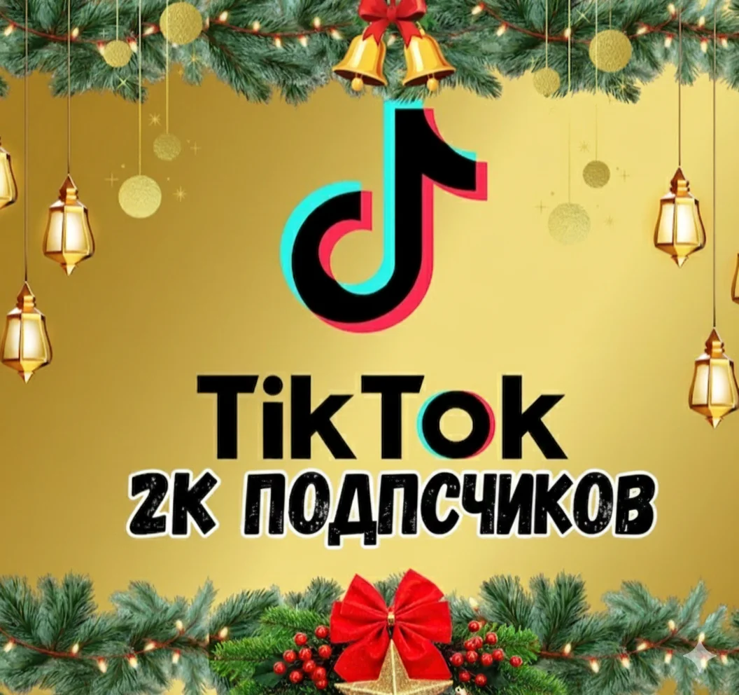 2000 подписчиков в TikTok
