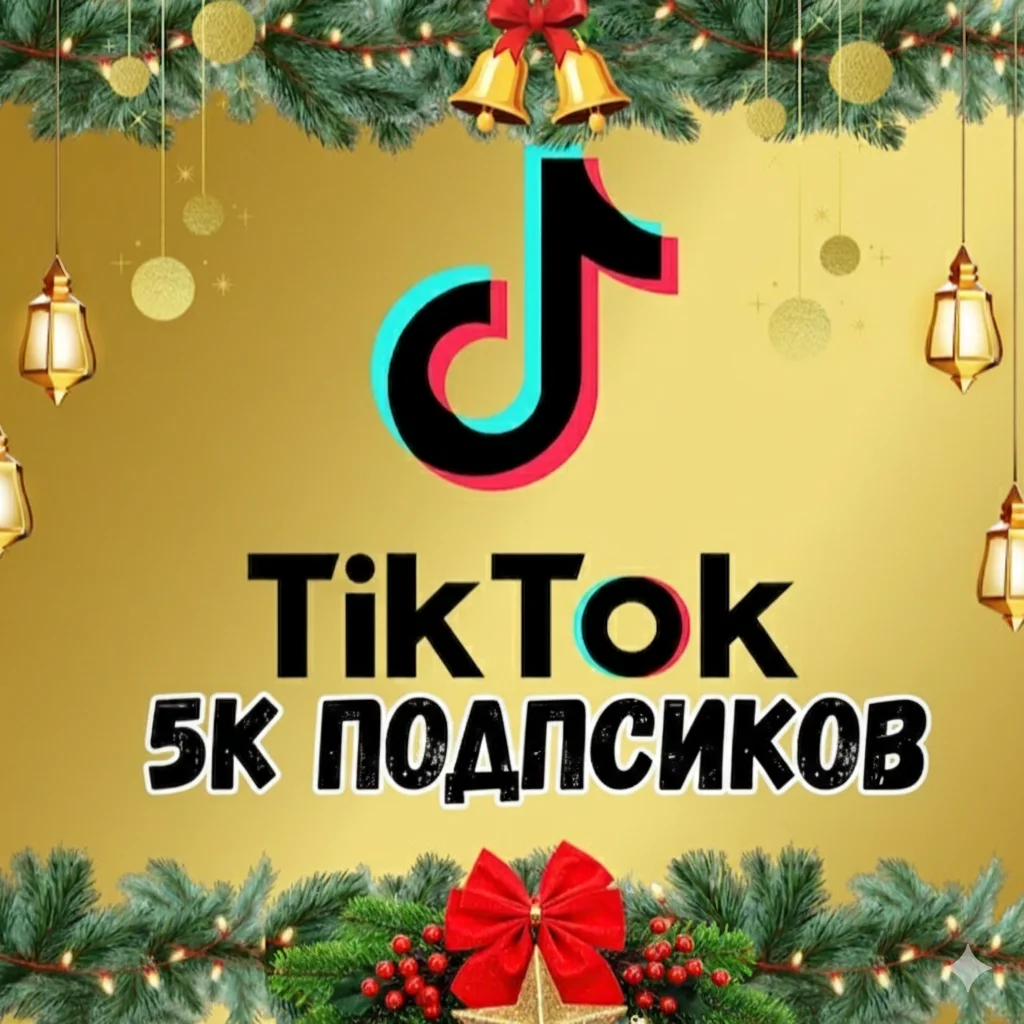 5000 подписчиков в TikTok