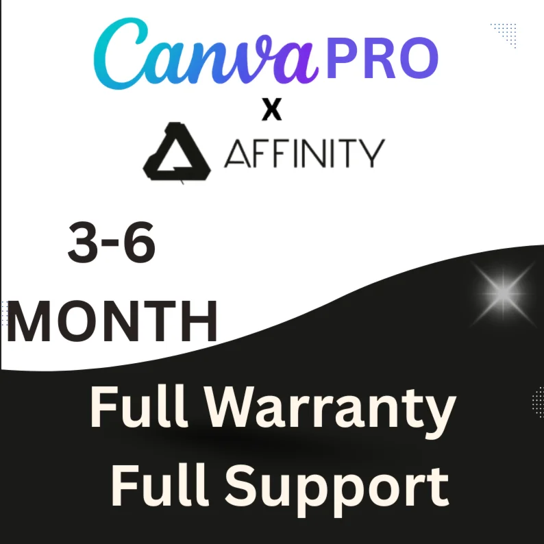 Canva Pro + Affinity 3-6 | Own mail invite