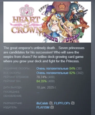 HEART of CROWN Online АВТОДОСТАВКА STEAM GIFT РОССИЯ