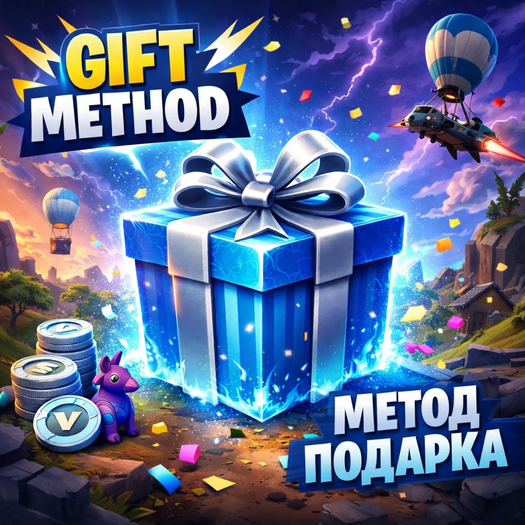 СПОСОБ ПОДАРКА СКИНОВ ЗА В-БАКСЫ 🎁