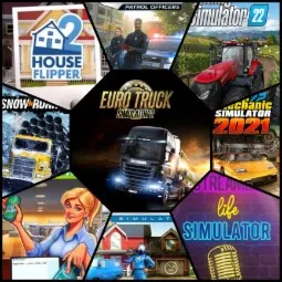 +20 simulator games - steam offline | instant delivery