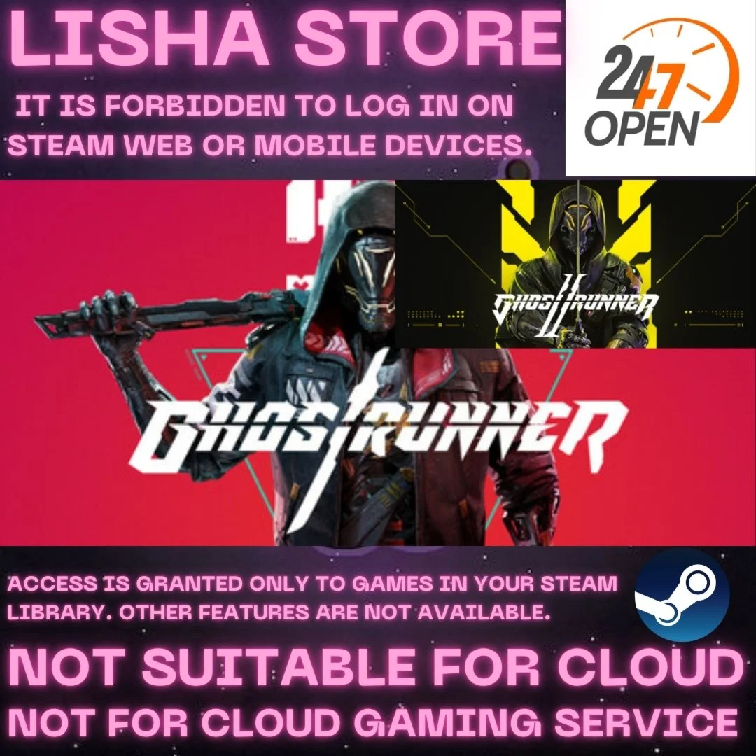 Ghostrunner 1 + 2 Стим Оффлайн На 90 дней