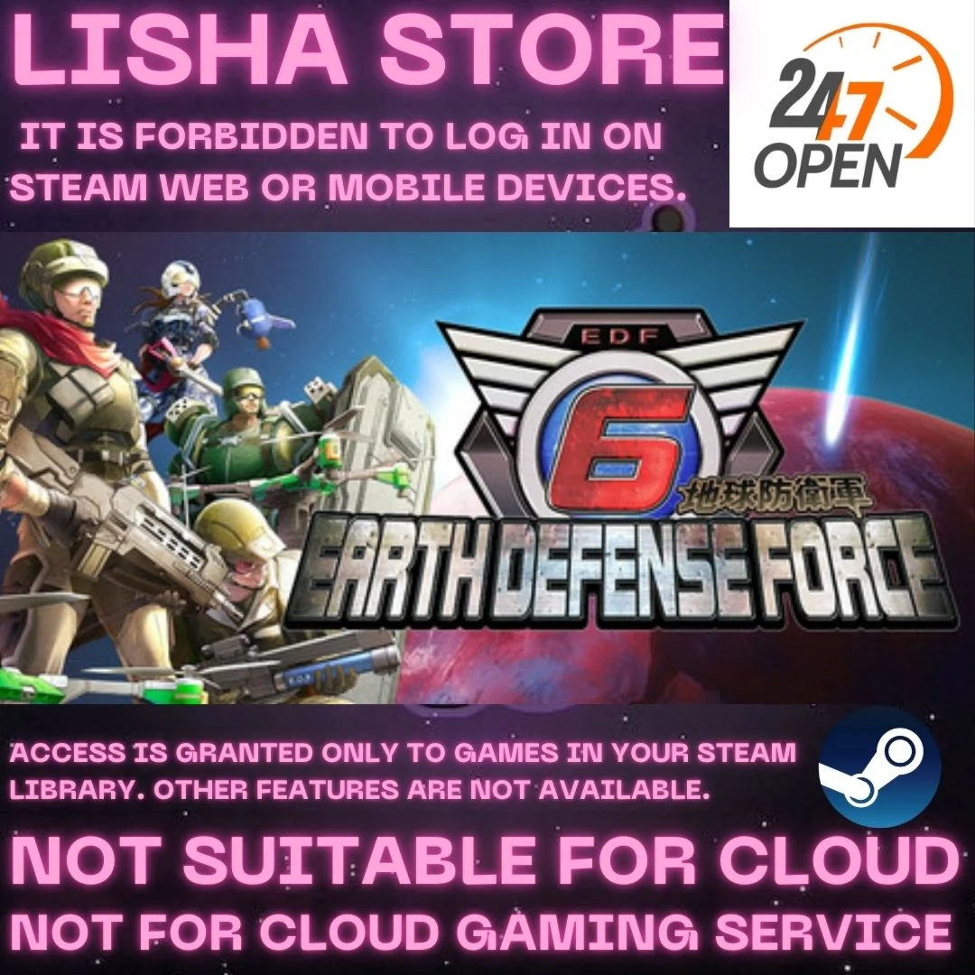 EARTH DEFENSE FORCE 6 Стим Оффлайн На 90 дней