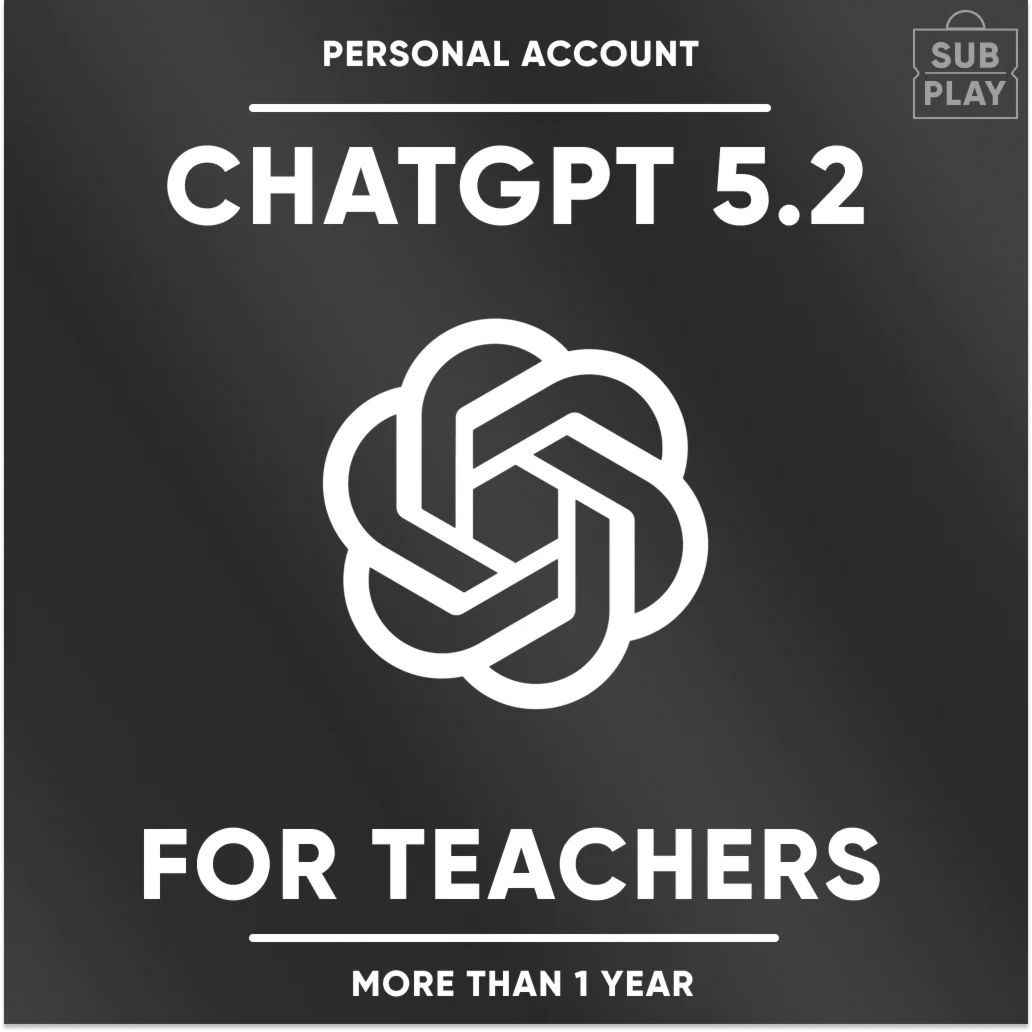 ChatGPT 5.2 Teacher | 1 год | Аккаунт