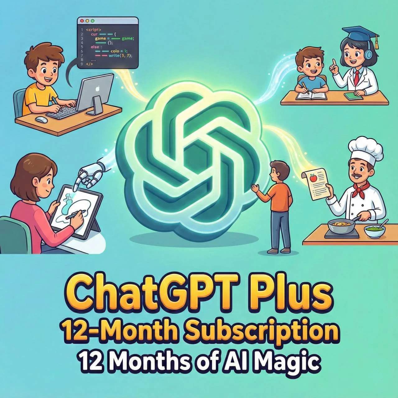 ChatGPT Plus 5.2 | 12-Month | Private Account