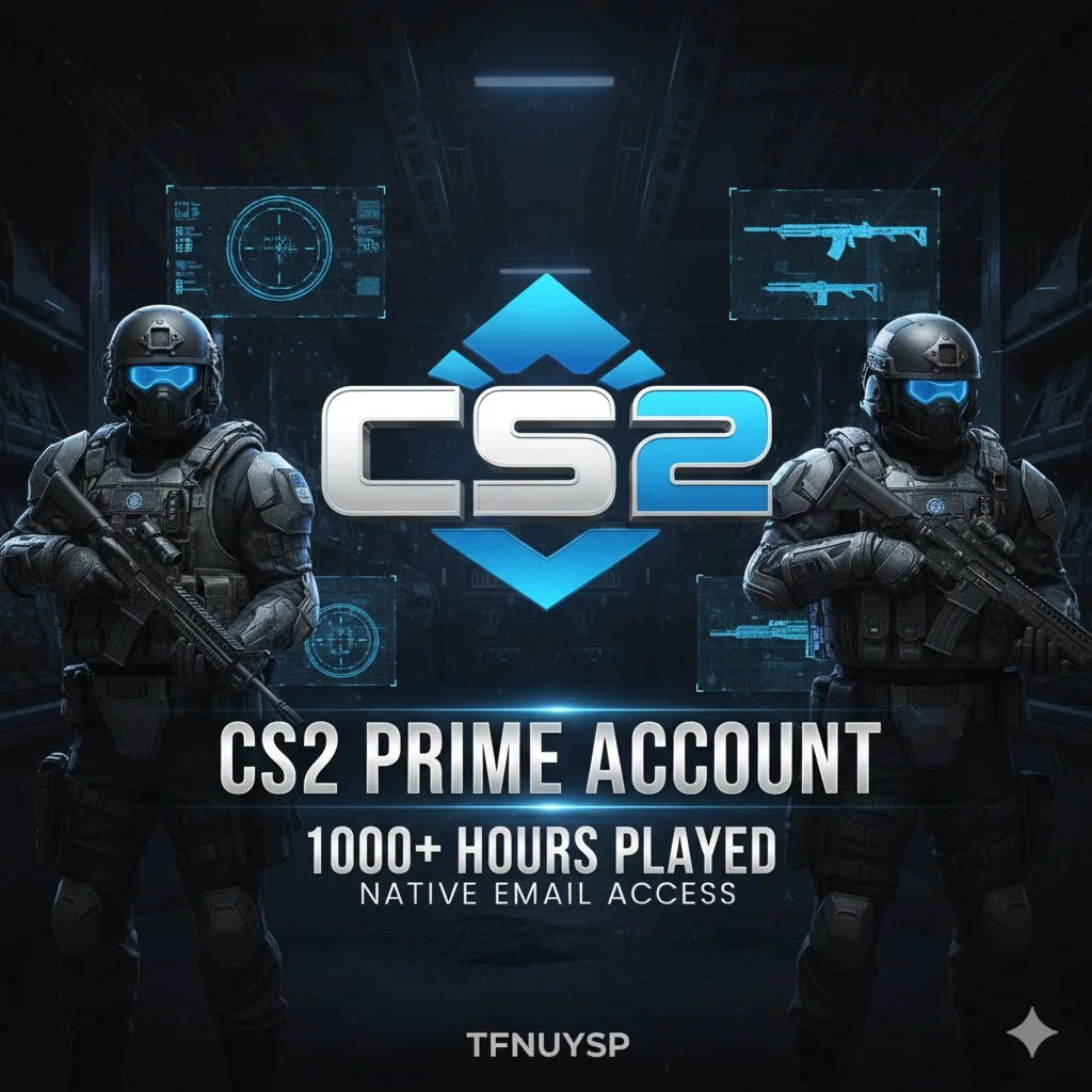 🎮 Аккаунт CS2 с родной почтой — 1k–10k часов 🔥