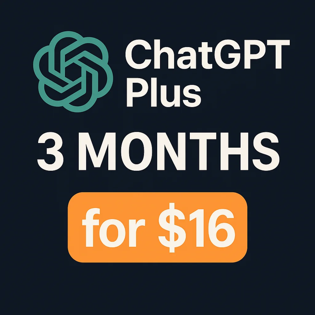 Тарифный план ChatGPT Plus на 3 месяца и Супер Комбо