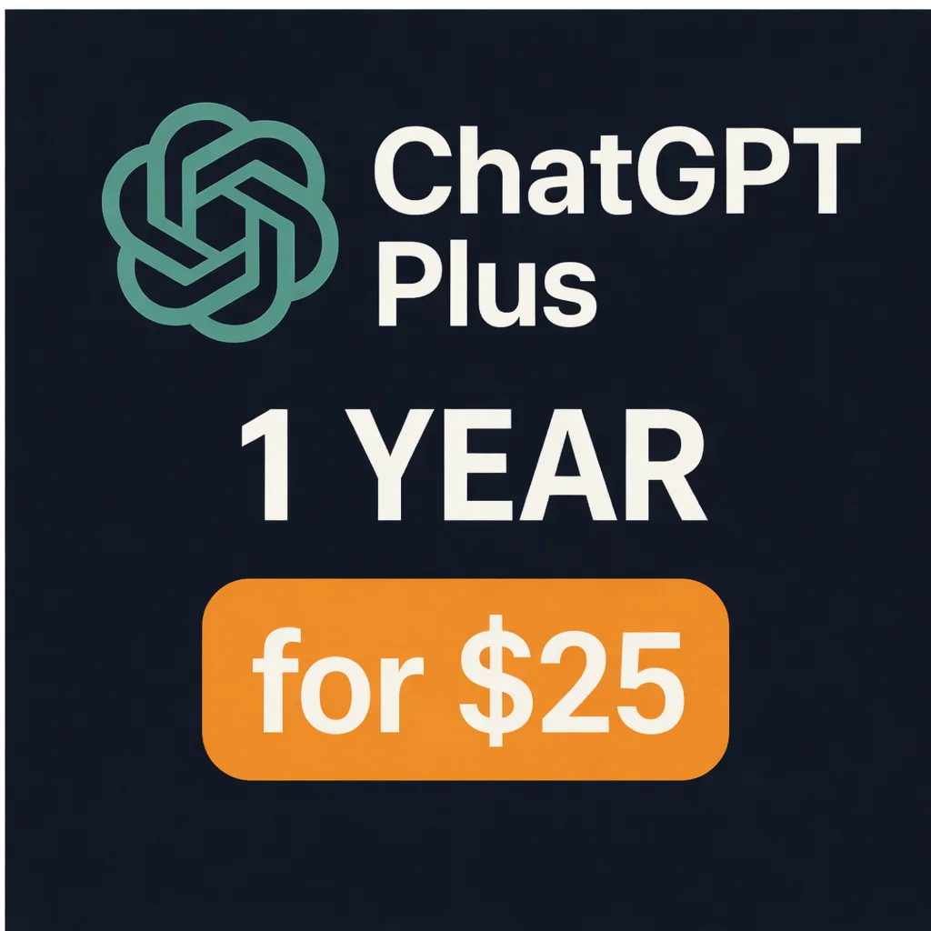 Подписка ChatGPT Plus на 1 год